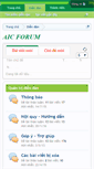Mobile Screenshot of forum.aicgroup.com.vn